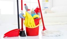 städutrustning samt rengöringsmedel ingår i våra priser